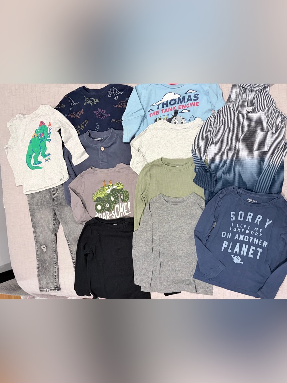 Boys Long Sleeve Shirt Bundle Size 4T / 4-5